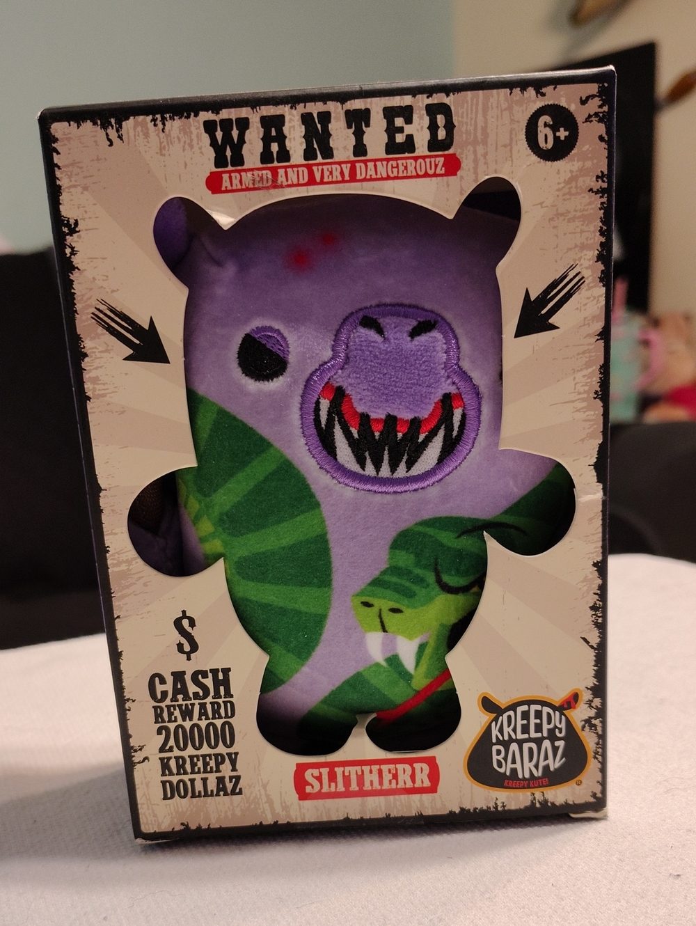 Kreepy Baraz - Wanted - Slitherr Plush